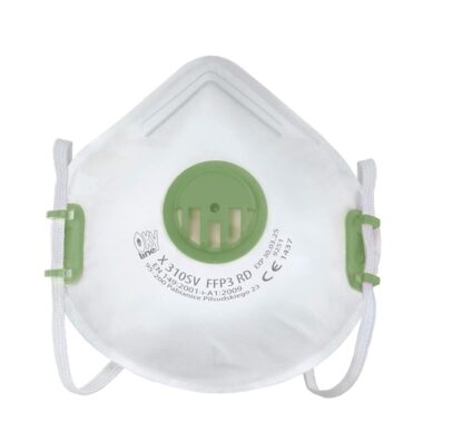 • DEMI MASQUE FFP3 R D - LOT DE 10