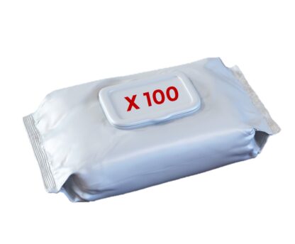 • PAQUET DE 100 LINGETTES NETTOYANTES