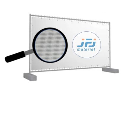 • BACHE DE CLOTURE MICRO PERFOREE IMPRIMEE SUR-MESURE
